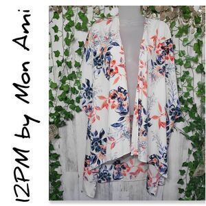 NWOT 12pm By Mon Ami Floral Kimono